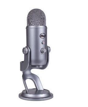  顶级保真音质， Mac & PC 即插即用！Blue Microphones Yeti 雪人铂色 USB 电容麦克风 99.99元限量特卖，原价 189.99元