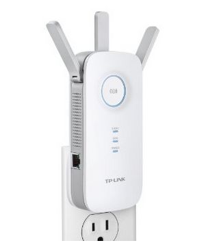  TP-LINK RE450 AC1750双频无线wifi信号延伸/中继器6.2折 79.99元限时特卖并包邮！