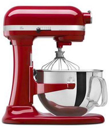  厨房好帮手！KitchenAid 专业600系列 600TM 6夸脱1马力超大功率 立式多功能搅拌厨师机5折 374.99元限时特卖并包邮！