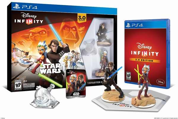  历史最低价！Disney Infinity 迪士尼无限 3.0 星球大战同捆版 PS4/Xbox One/Wii U 三平台游戏套装2.7折 19.99元限时清仓！