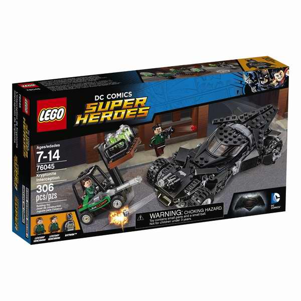  LEGO 乐高 2016新款 76045 超级英雄系列 克力普奈的拦截积木套装（306pcs）7.5折 30元限时特卖并包邮！