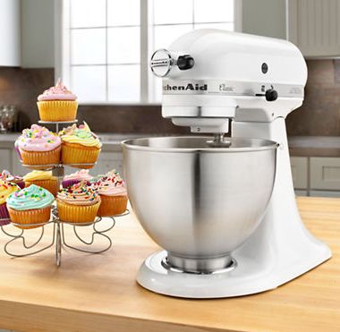  KitchenAid 经典系列立式多功能搅拌厨师机 7折 279加元包邮！2色可选！