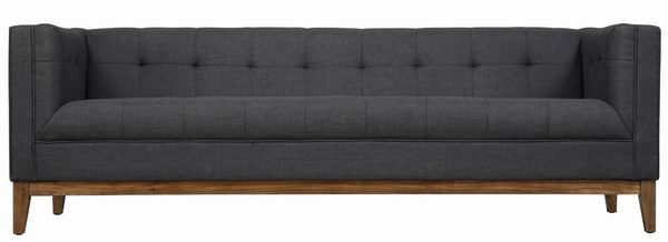  Amazon精选3款 TOV Furniture 长款复古亚麻沙发4.6折 941.85元限时特卖并包邮！
