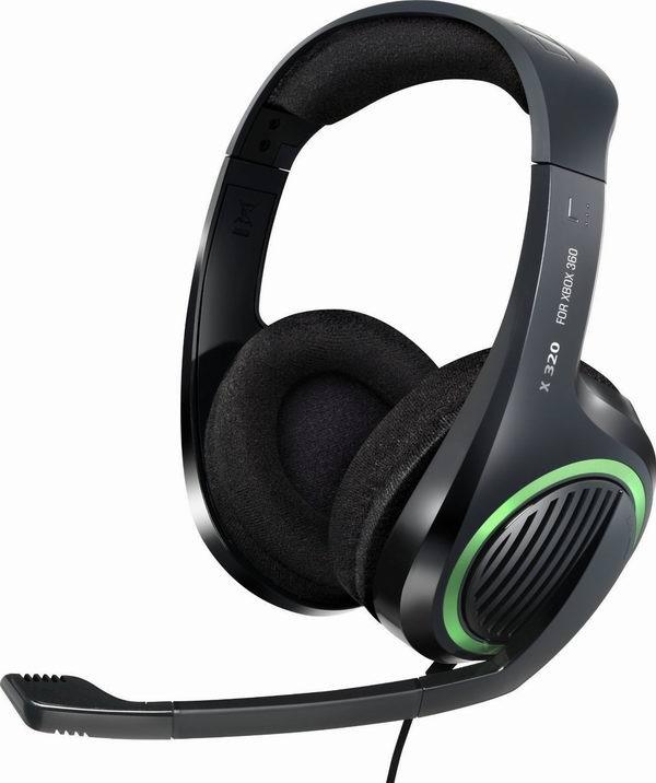  历史新低！Sennheiser X320 游戏耳机（Xbox360或PC电脑）1.5折 23.15元限时清仓！