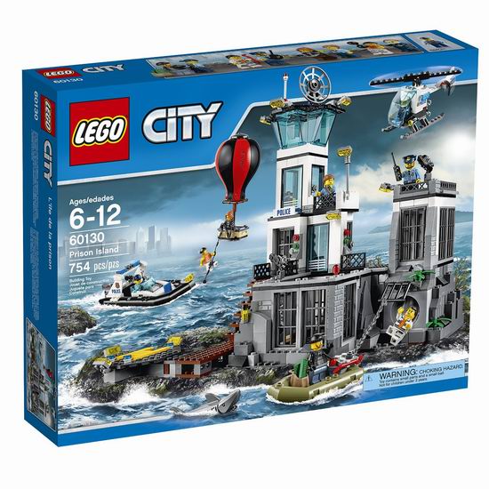  LEGO 乐高 60130 城市系列监狱岛7.9折 94.99元限时特卖并包邮！