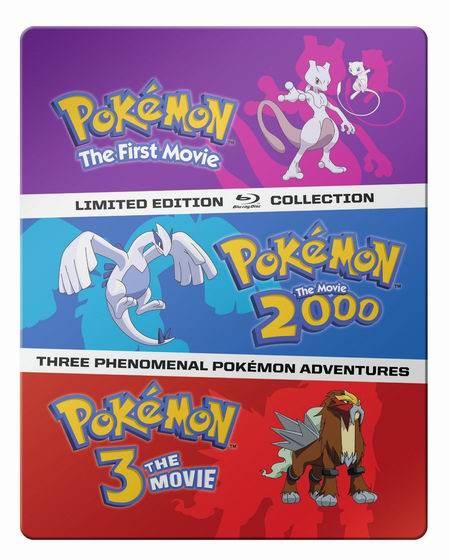  历史新低！《Pokemon 1-3》电影合集 Blu-ray 蓝光影碟版4.5折 19.99加元！