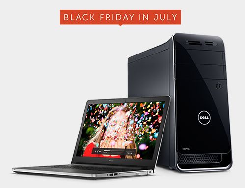  Dell 七月黑色星期五特卖，精选多款笔记本电脑、台式机、数码产品等特价销售并包邮！
