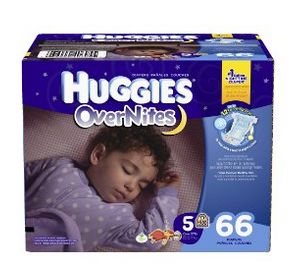  Huggies 好奇 4号夜用纸尿裤 66片装 22.97元特卖，原价 29.97元