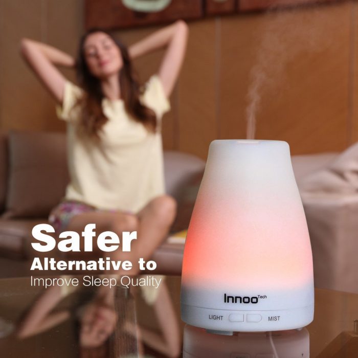 Innoo Tech 100毫升香薰精油加湿器 23.79元限时特卖，原价 27.99元，包邮