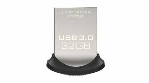  SanDisk 闪迪 Ultra Fit CZ43 至尊高速酷豆 32GB USB 3.0 闪存盘/U盘6折 13.99元限时特卖！
