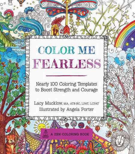  畅销书系列《Color Me Fearless》近百个涂色模板3.1折 6.26元限时清仓！
