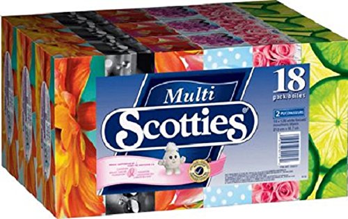  Scotties 双层面巾纸18盒超值装4.2折 14.97元限时特卖！