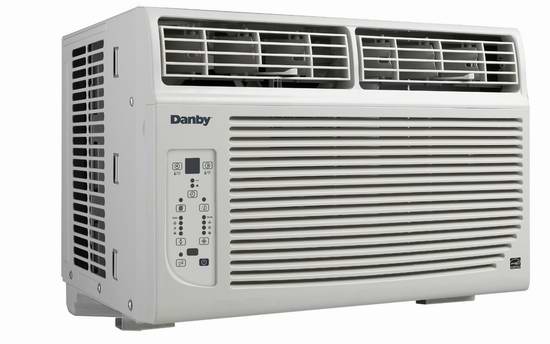  历史新低！Danby DAC060ECB4GDB 6000 BTU 窗式制冷空调6.7折 199.99元限时特卖并包邮！