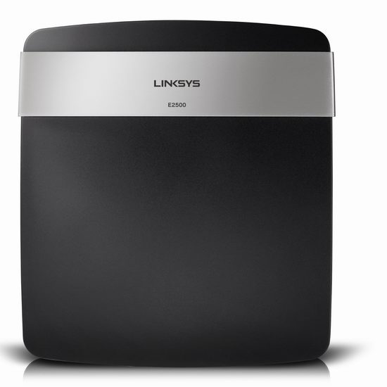  近史低价！Linksys E2500-CA N600 无线双频路由器3折 31.7加元！