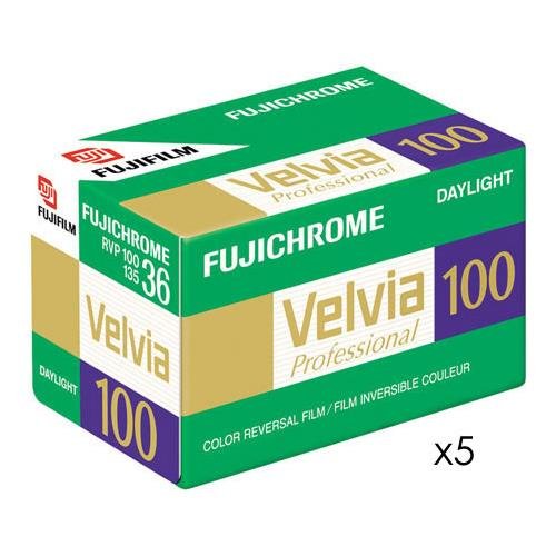  Fujifilm 富士 15942277 Velvia 100 35mm 反转胶卷/专业胶卷（36张x5卷）1.2折 9元限时清仓！
