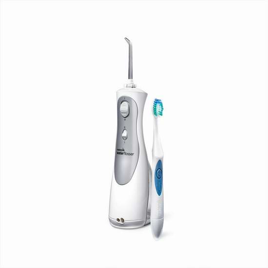  Waterpik 洁碧 WP-440 专业水牙线+纳米声波电动牙刷两件套 61.81元限时特卖并包邮！
