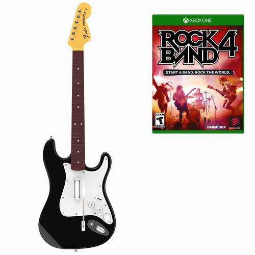  历史最低价！《Rock Band 摇滚乐队4》（PS4、Xbox One）+无线吉他套装2.6折 47.99元清仓并包邮！