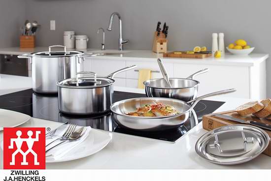  精选191款 Zwilling J.A Henckels 双立人 精品锅具、刀具及厨房用品3折起限时特卖，额外再打9折！