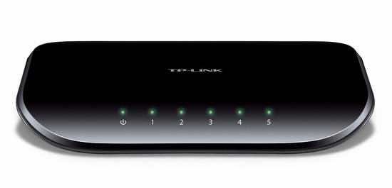  历史最低价！TP-LINK TL-SG105 5口全千兆以太网交换机5折 14.99元限时特卖！