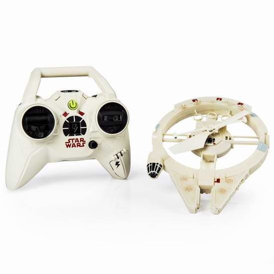  历史新低！Air Hogs 星球大战千年隼号遥控飞船2折 12.12加元限时清仓！