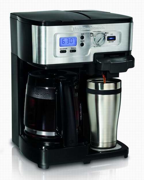  Hamilton Beach 49983C 豪华12杯可编程咖啡机6.2折 69.99元限时特卖并包邮！