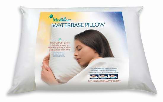  历史最低价！Mediflow Original Fiberfill Waterbase 纤维水枕头5.2折 35元限时特卖并包邮！
