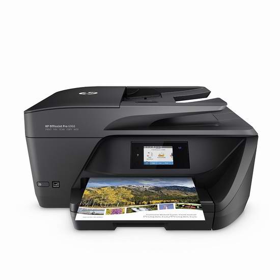  历史新低！HP 惠普 OfficeJet Pro 6968 多功能一体无线喷墨彩色打印机3.3折 59.99元限时特卖并包邮！