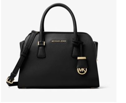  Michael Kors Harper 女士中号荔枝纹真皮单肩/手提包 5.6折 222.88元特卖，原价 398元，包邮