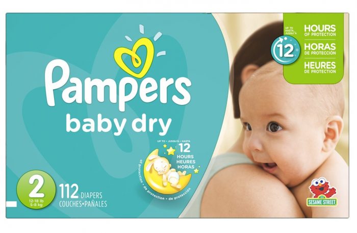  Pampers 帮宝适婴儿纸尿裤 Size-2 112片装 19.88元特卖，原价 29.97元