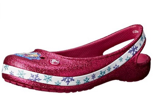  Crocs 冰雪奇缘女童凉鞋 13.19起特卖（2色可选），原价 44.99元