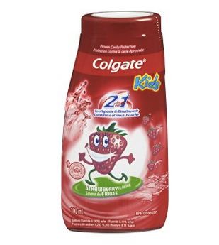  Colgate 高露洁2合1儿童牙膏100ml 草莓味 1.97元特卖，原价 3.99元
