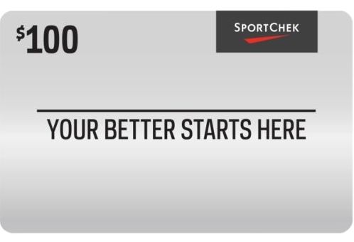  Sport Chek 礼品卡 90元特卖，原价 100元，包邮