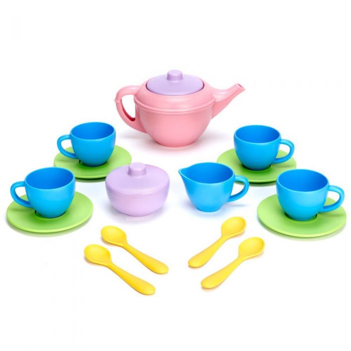  美丽安全的过家家茶具！Green Toys 儿童茶具套装 23.99元，原价 37.23元