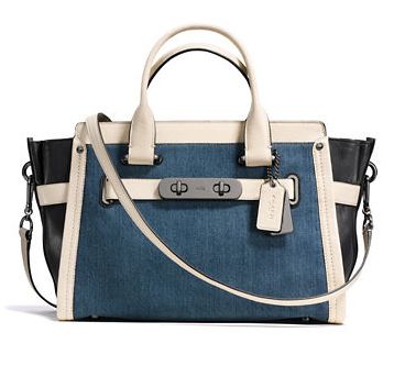  COACH Colourblocked 女士手提包/斜挎包 4.2折 267.89元特卖，原价 635元，包邮