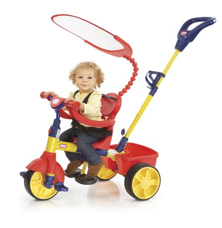  Little Tikes 小泰克 Trike 四合一儿童脚踏手推三轮车5折 64.88元限时清仓并包邮！