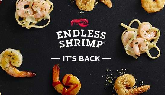  吃货福音！Red Lobster 红龙虾海鲜餐厅 2016年度Endless Shrimp虾餐任食吃到饱又来了！