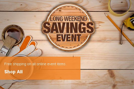  Home Depot 劳动节长周末特卖，精选大量家电、庭院用品、厨卫设施、家具、灯具、电动工具特价销售并包邮！