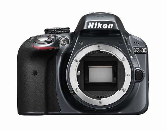  历史最低价！NIKON 尼康 D3300 DSLR 24.2MP 单反相机 机身 375元限时特卖并包邮！