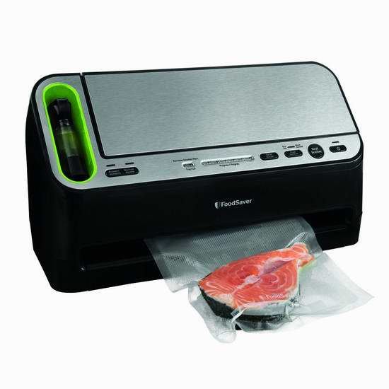  FoodSaver V4400 二合一全自动真空密封食物保鲜机7.3折 159.99加元包邮！