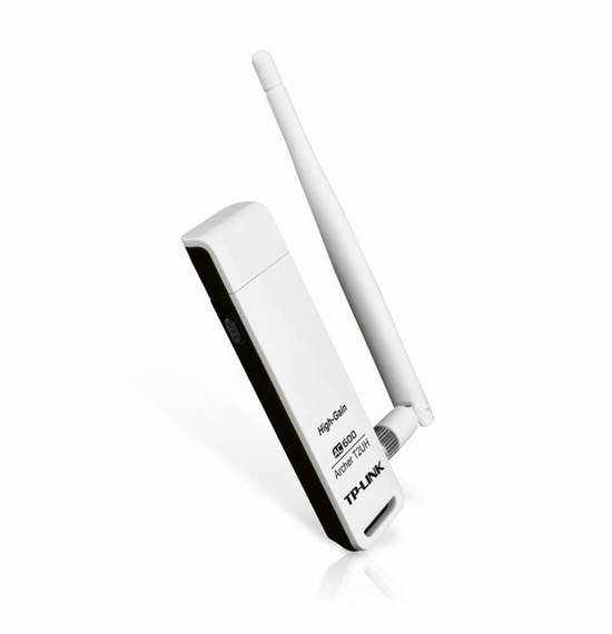  历史最低价！TP-Link TP-Link Archer T2UH AC600 双频高增益USB无线网卡4折 19.99元限时特卖！