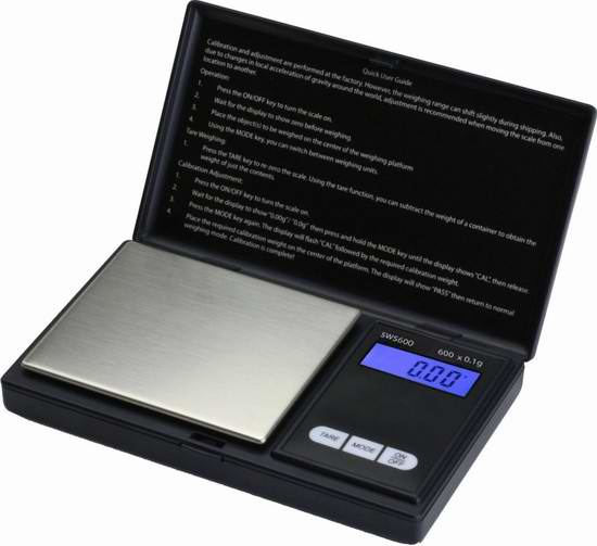  Smart Weigh SWS600 口袋式电子称5.5折 11.99元限量特卖！