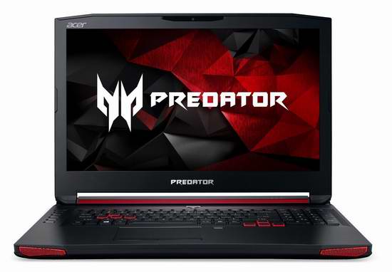 性能强悍！Acer 宏碁 高端电竞 Predator 掠夺者 G9-791-78CE 17.3英寸顶级游戏笔记本电脑 2249.99元限时特卖并包邮！