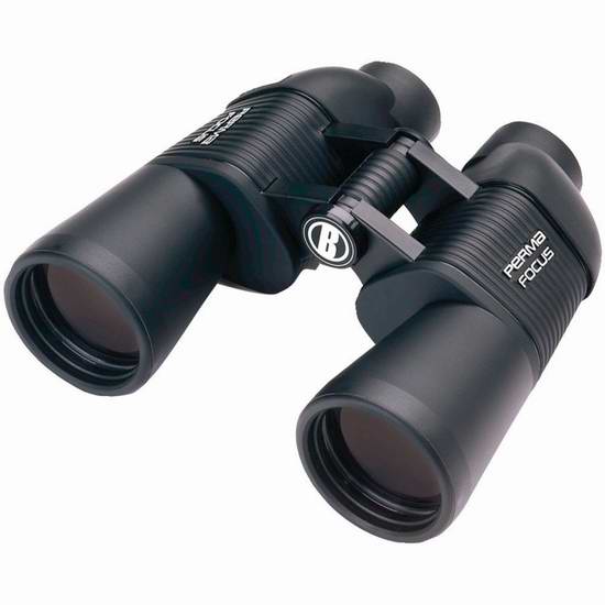  历史新低！Bushnell 博士能 PermaFocus 10x 50mm 自动对焦双筒望远镜5.3折 52.6元限时特卖并包邮！