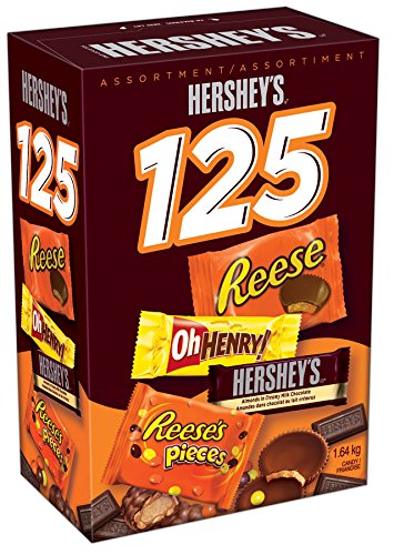  Hershey's 好时 万圣节巧克力糖果125支装6.2折 18.88元限时特卖！