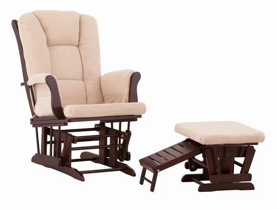 Status Veneto 舒适软垫躺椅/妈妈椅/哺乳椅+脚踏套装 5.1折 199.99元限时清仓并包邮！
