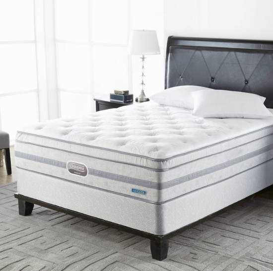  Simmons Beautyrest Harmony Bellini 豪华呼吸床垫套装2.5折限时特卖！