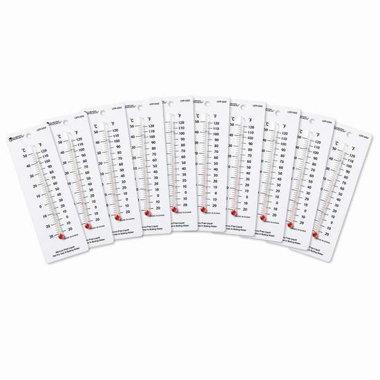  Learning Resources 温度计10件套1.5折 3元限时清仓！