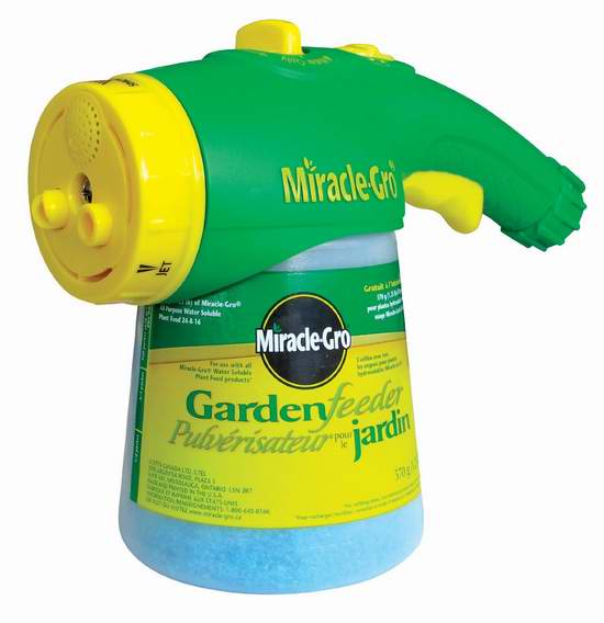  历史新低！Miracle-Gro 浇水施肥二合一水龙头6.3折 10元限时特卖！