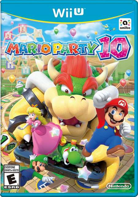  历史最低价！老少皆宜！Mario Party 10 马里奥聚会10 Wii U标准版聚会游戏6.2折 39.99元限时特卖并包邮！