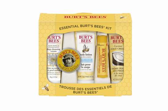  精选4款 Burt's Bees 小蜜蜂 护肤礼盒、护手护足礼盒、沐浴液特价销售！